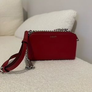 DKNY Red Purse